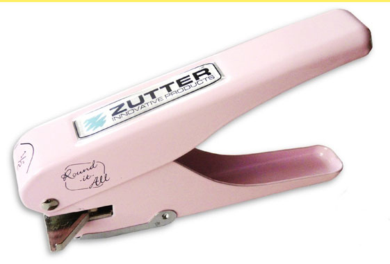 Zutter BIND IT ALL 2 Pink CORNER ROUNDER PUNCH New!