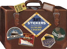 Luxury Ocean Liners Sticker Packet
