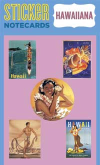 Sticker Notecard HAWAII