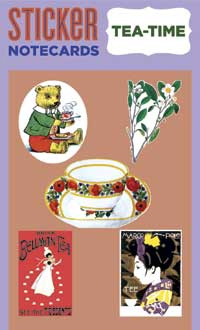 Sticker Notecard TEA TIME