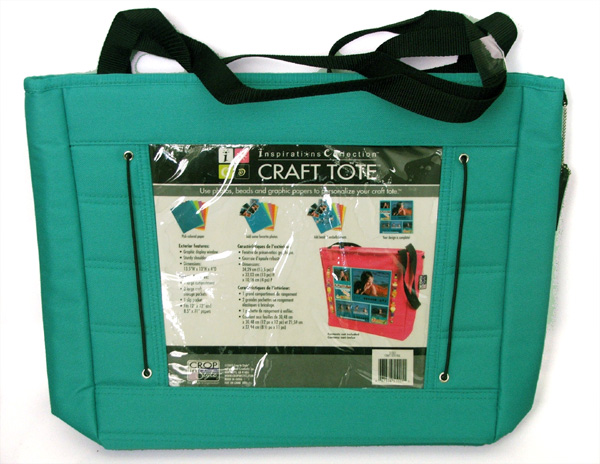 Crop in Style Inspirations Tote TEAL