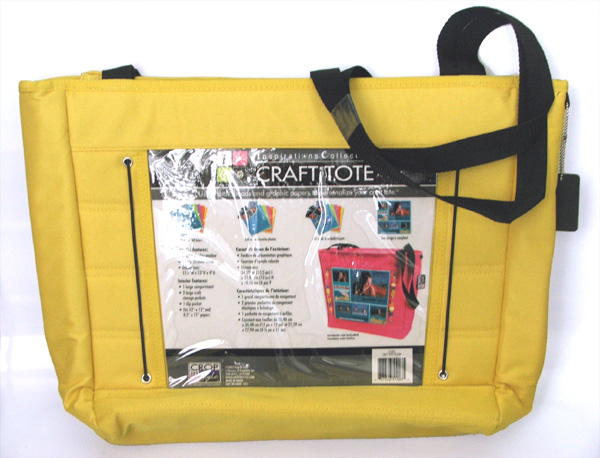 Crop in Style Inspirations Tote YELLOW